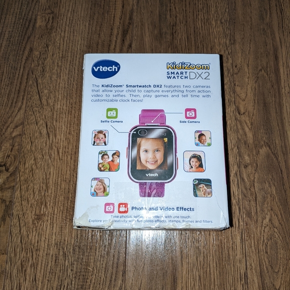 VTech 80-193810 Kidizoom Smartwatch Dx2 Dual Camera - Purple OPEN BOX - Picture 9 of 9